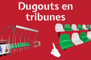 Dugouts en tribunes (2)