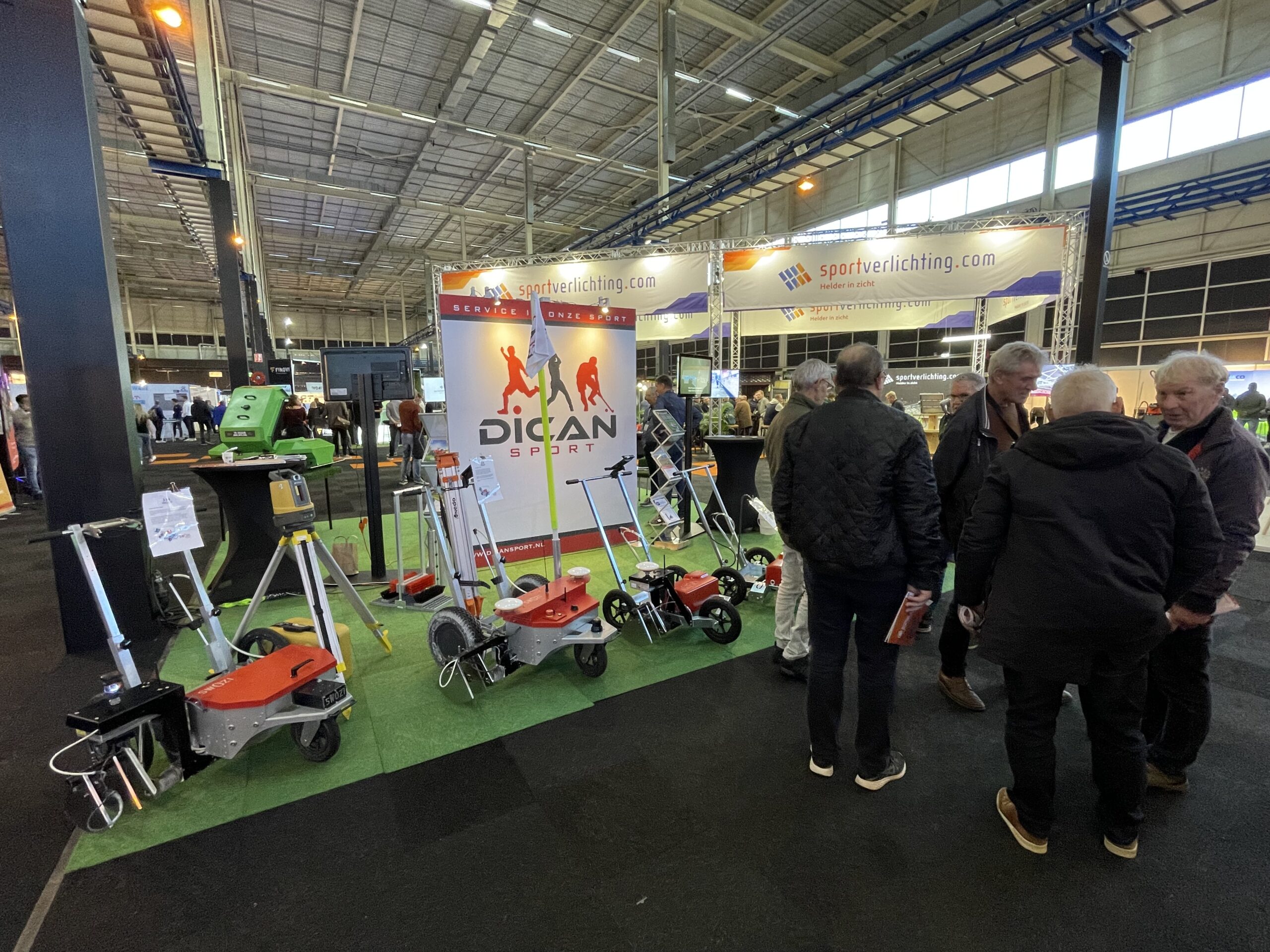 Dican Sport op de sportvakbeurs Dican Sport op de sportvakbeurs