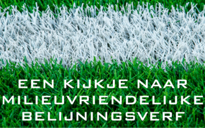 Duurzame oplossingen voor sportveldonderhoud: Milieuvriendelijke belijningsverf