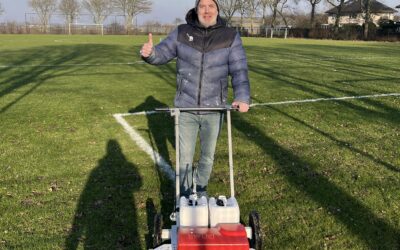 Dican Sport levert SWOZI Evo handkar aan VV GOZ voor perfecte belijning!